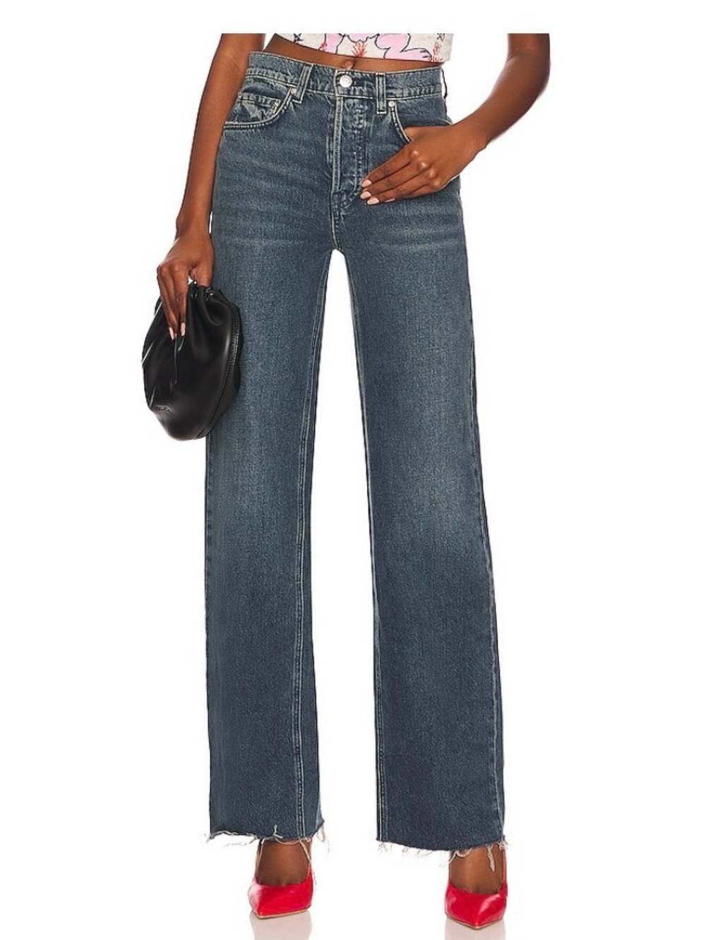 GRLFRND Denim Brooklyn Straight Leg Jeans